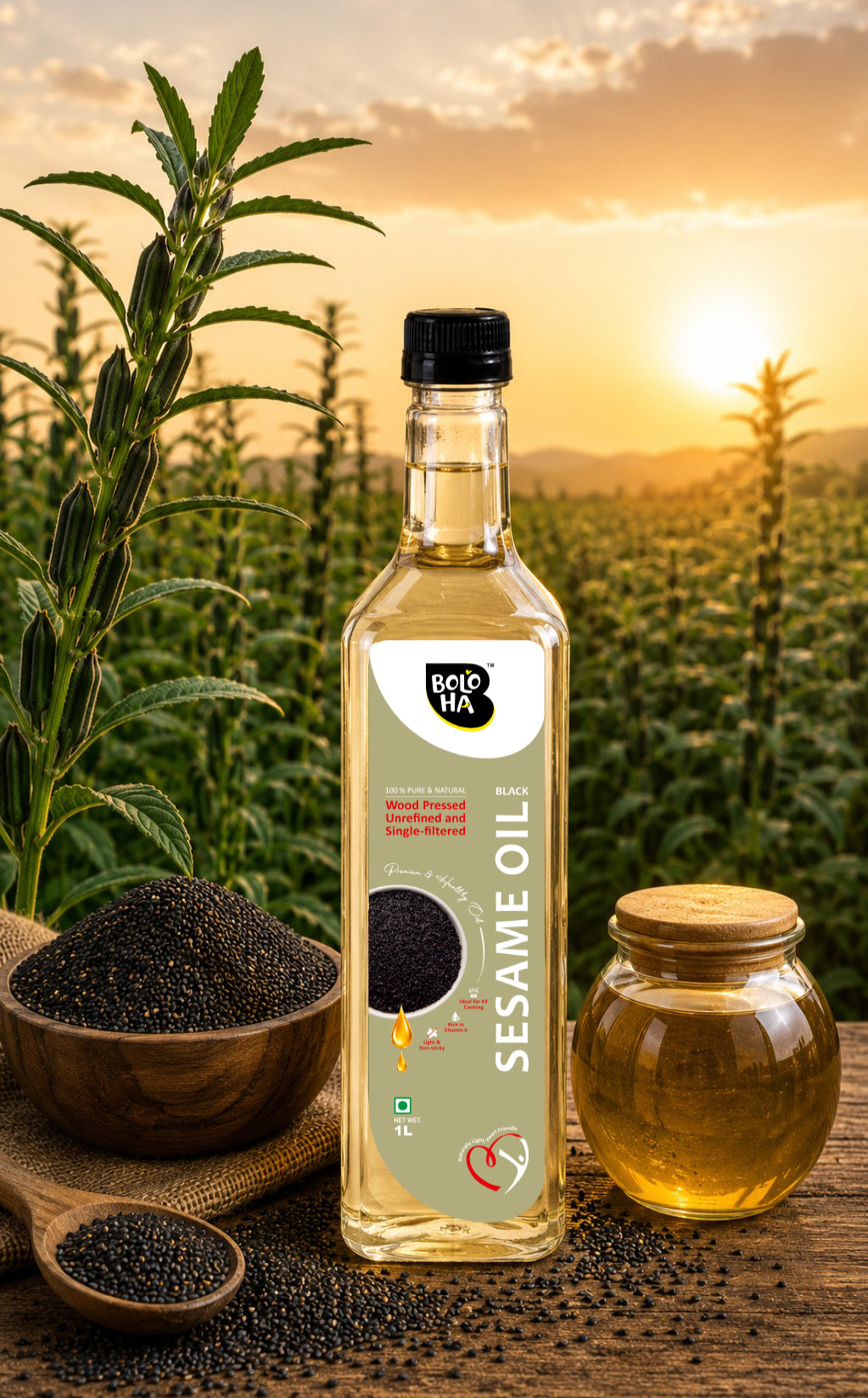 Black Sesame Oil