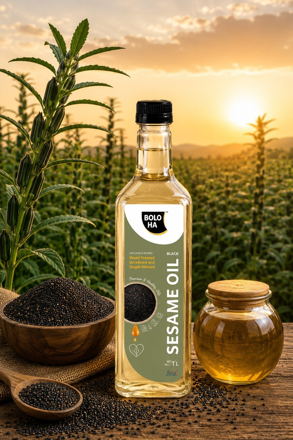 Black Sesame Oil