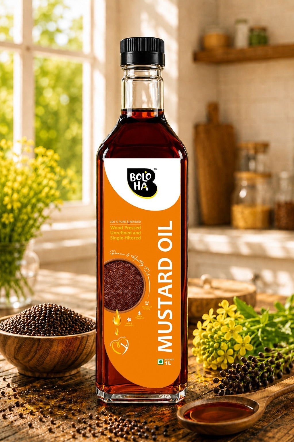 Cold Pressed Mustard Oil